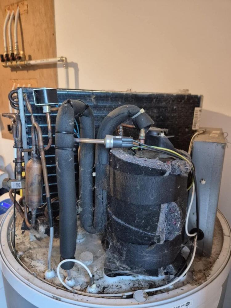 Avant entretien ballon thermodynamique